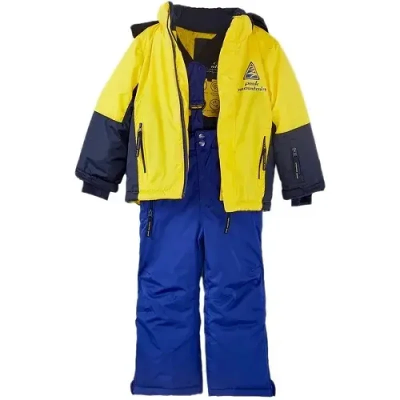 Image of Peak Mountain Ski suit for children Peak Mountain Eros Jaune Male 4 ans EROS/4-14/XG/J/JAUNE-BLEU