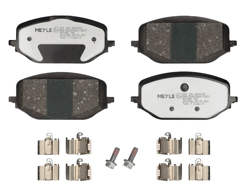 Image of Brake pad set MEYLE 025 265 8819/PD