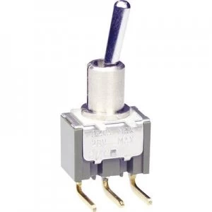 Image of NKK Switches M2012SS2G45 Toggle switch 28 V DCAC 0.1 A 1 x OnOn latch