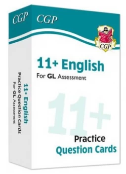 Image of New 11+ GL English Practice Question Cards - Ages 10-11 by CGP Books