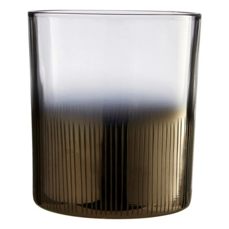 Image of Premier Housewares Complements Glass Tealight Holder Silver