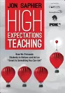Image of high expectations teaching how we persuade students to believe and act on s