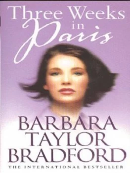Image of Three Weeks in Paris by Barbara Taylor Bradford Paperback