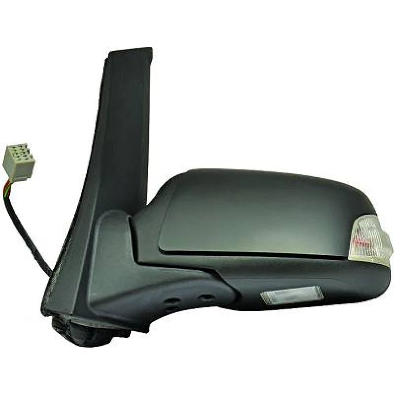 Image of DIEDERICHS 1465225 Wing mirror Left, Complete Mirror, primed Outside Mirror (50)