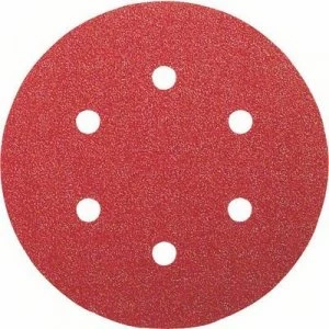Image of Bosch Accessories 2608607837 Router sandpaper Hook-and-loop-backed, Punched Grit size 120 (Ø) 150 mm 50 pc(s)