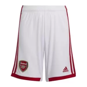 Image of adidas Arsenal Home Shirt 2022 2023 Juniors - White