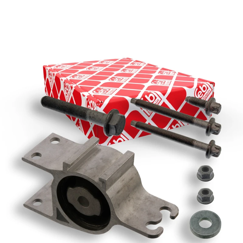 Image of FEBI BILSTEIN 44173 Arm Bushes Rear, with fastening material Control Arm-/Trailing Arm Bush (251)