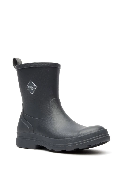 Image of Muck Boots Womens Rainscape Mid Boot in Black Size: 5 Black Female 5