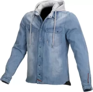 Image of Macna Westcoast Textile Jacket, blue, Size S, blue, Size S