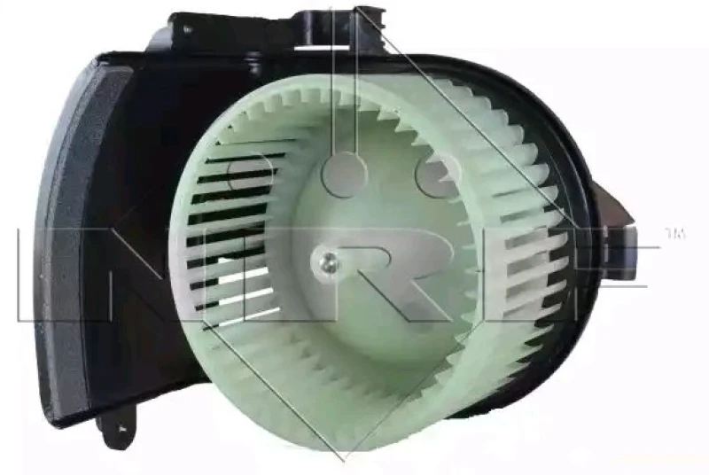 Image of NRF 34060 Blower Motor for left-hand drive vehicles, without integrated regulator Interior Blower (2669)