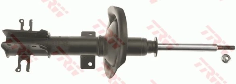 Image of TRW JGM283S Shock absorber Front Axle, Gas Pressure, Twin-Tube, SINGLE, Suspension Strut, Top pin Shock Absorber (854)