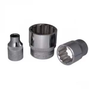 Image of CK Tools T4690M 21 Sure Drive Socket 1/2" Drive 21mm