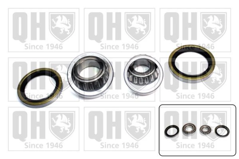 Image of QUINTON HAZELL Wheel bearing kit QUINTON HAZELL QWB1460