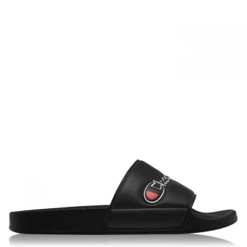 Image of Champion Script Sliders - Triple Black