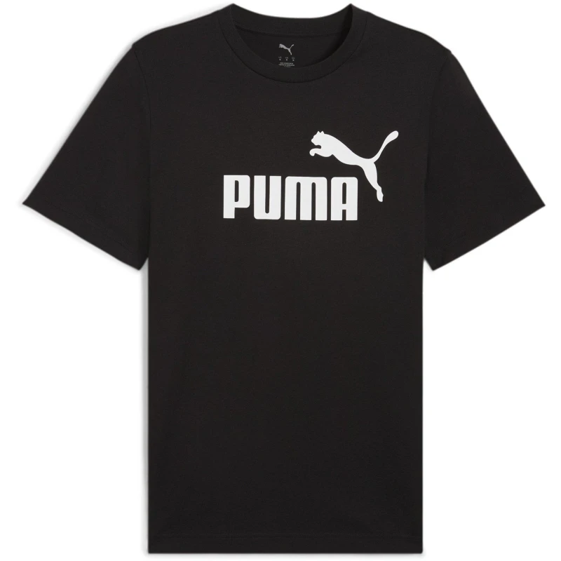 Image of Puma Mens Regular Fit T-Shirt Black male S
