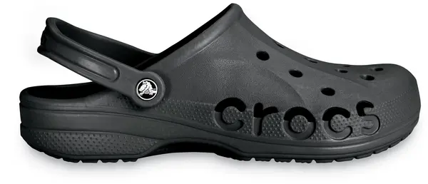 image of Crocs Unisex Baya Clogs Black W4/M3