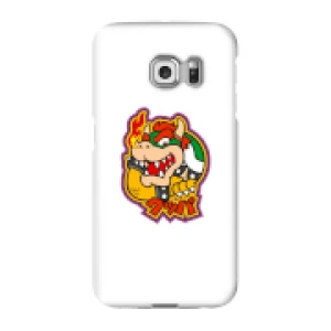 image of Nintendo Super Mario Bowser Kanji Phone Case - Samsung S6 Edge - Snap Case - Gloss