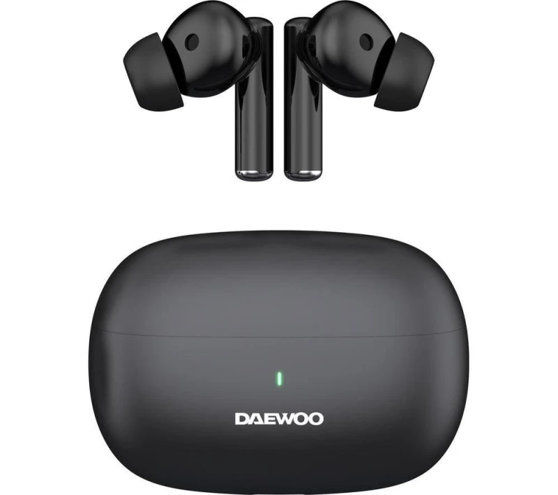 Image of Daewoo Air Buds AVS1599GE Wireless Bluetooth Earbuds - Black 5024996975918