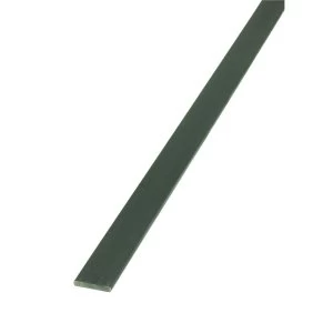 Image of Wickes 23.5mm Multi Purpose Flat Bar - Galvanised Steel 1m