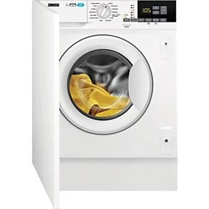 image of Zanussi Z716WT83BI 7KG 4KG 1600RPM Integrated Washer Dryer