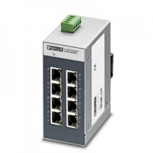 image of Phoenix Contact FL SWITCH SFNB 8TX Industrial Ethernet switch 10 / 100 Mbps