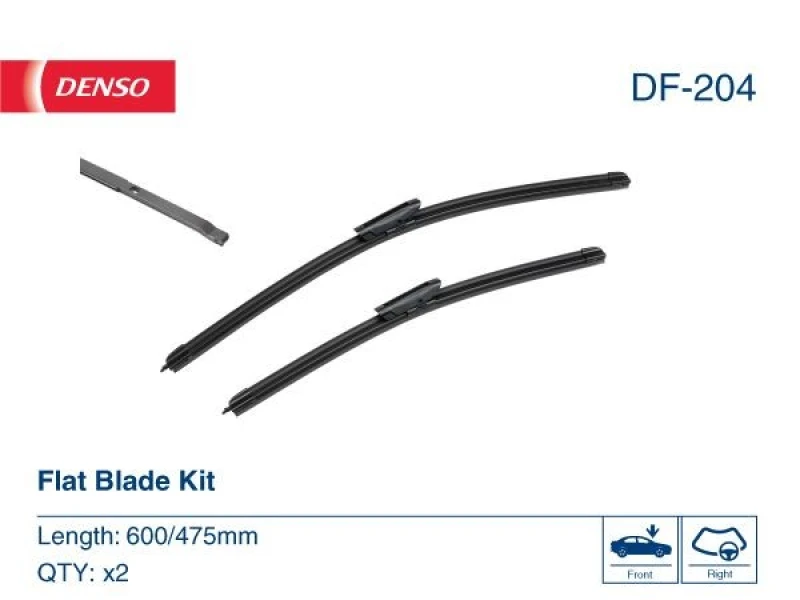 Image of DENSO Wiper blade DENSO DF-204