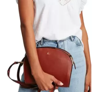 Image of Joules Womens Langton Leather Cross Body Handbag One Size