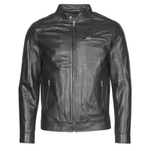 image of Selected SLHC01 mens Leather jacket in Black - Sizes XXL,S,M,L