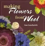 Image of making flowers from wool