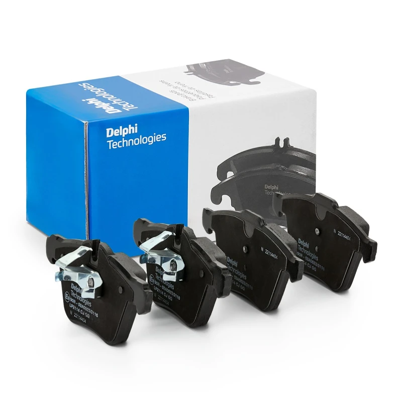 Image of DELPHI Brake pad set DELPHI LP2114