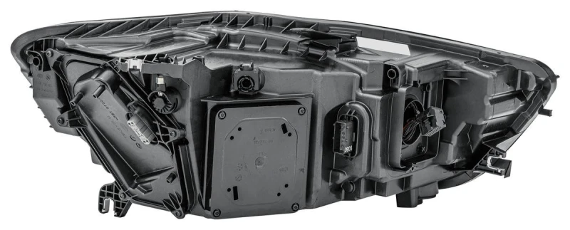 Image of HELLA 1EX 011 151-411 Headlights LED, without LED control unit for low beam/high beam, Left, LED Headlight (259)
