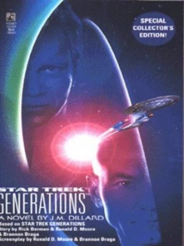 Image of Star Trek Generations by J. M Dillard and Rick Berman and Ronald D Moore and Brannon Braga Book