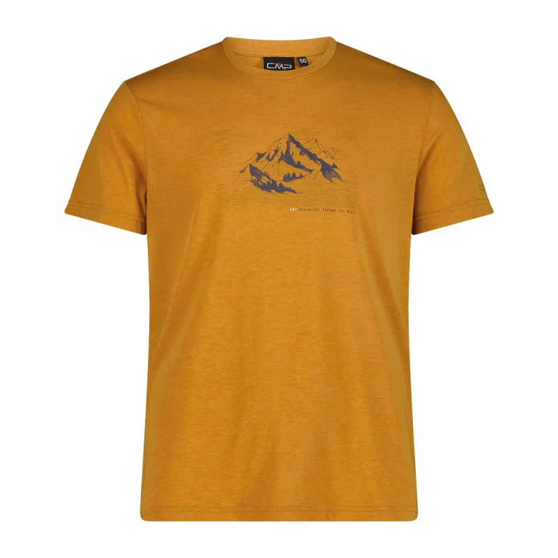 Image of CMP Cotton T-Shirt CMP DriRelease Jaune Male S