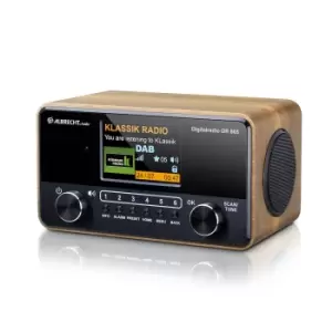 Image of Albrecht DR 865 Portable Digital Black, Wood