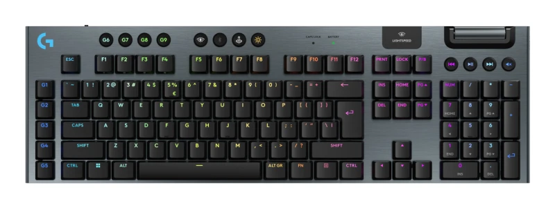 Image of Logitech G G915 X Lightspeed keyboard Gaming RF Wireless + Bluetooth Q