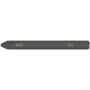 Image of Wera 851 S Phillips Bits for Impact Screwdrivers, PH 2 x 70 mm - N/A