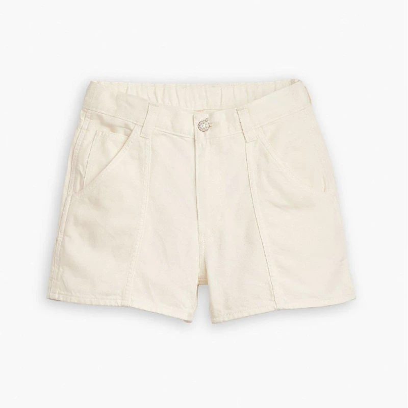 Image of Levis Womens Carpenter Denim Shorts Serenity Now female 25 L32