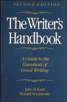 Image of The Writers Handbook by John B Karls and Ronald Szymanski Book