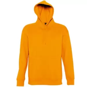 image of SOLS Slam Unisex Hooded Sweatshirt / Hoodie (S) (Orange)