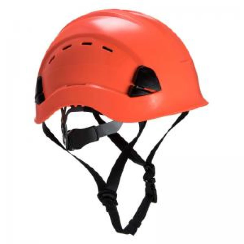Image of Portwest Height Endurance Mountaineer Helmet PS73ORR Colour: Orange