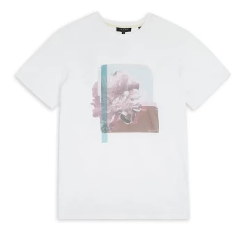 Image of Ted Baker Theship Short Sleeve T Shirt - White