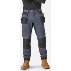 Image of Dickies Holster Universal Flex Trousers Grey / Black 30" 30"