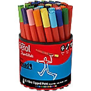 image of Berol Felt Tip Pens S0375970 1.7mm Assorted 42 Pieces