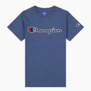 Embroidered Logo Cotton T-Shirt, 9-16 Years