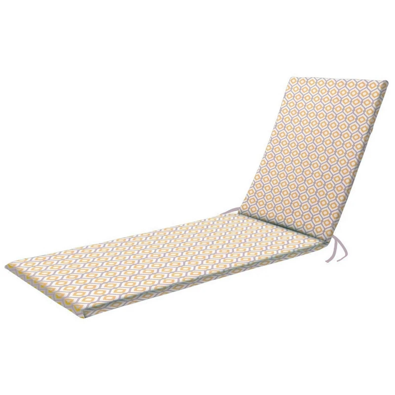 Image of Luxury Living Geometric Water Repellent Lounger Pad SUMLPYEL