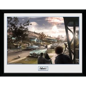 image of Fallout 4 Sanctuary Hills Panic Collector Print