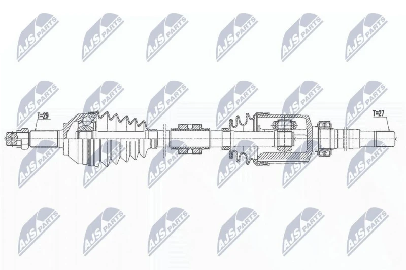 Image of NTY Drive shaft NTY NPW-NS-160