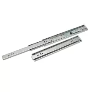 Image of GTV Soft Close Self Close Drawer Runners Slides Full Extension H45mm - Size 350m