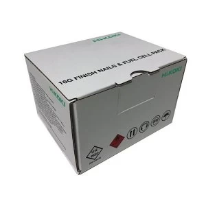 Image of HiKOKI Second Fix Straight Nail 25mm & Fuel (Pack 5000)