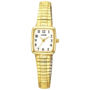 image of Lorus RPH56AX9 Ladies Gold Plated Expanding Bracelet Watch